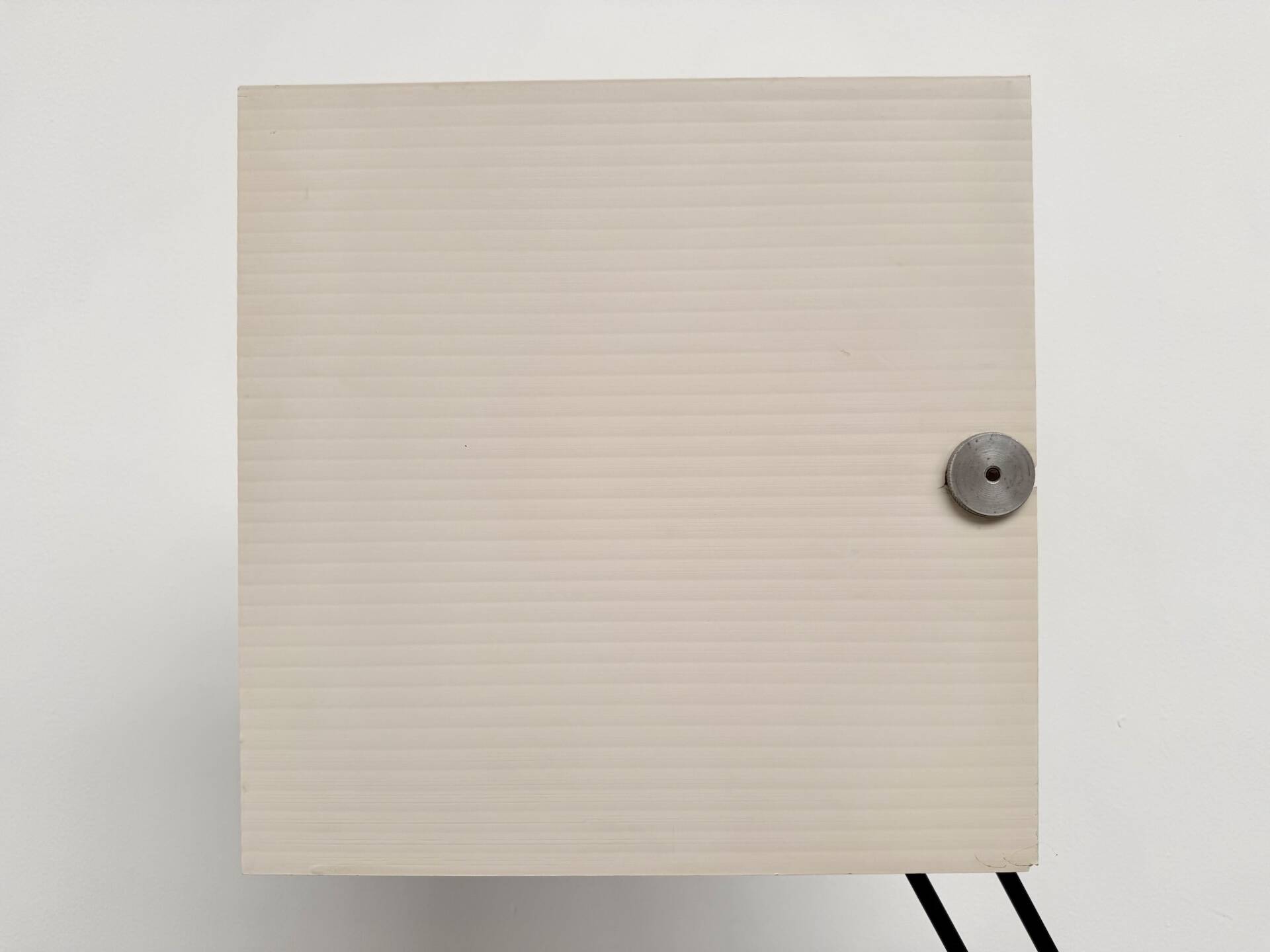 Rare desk/table lamp "WO" by Sacha Ketoff - Aluminor Edition, circ