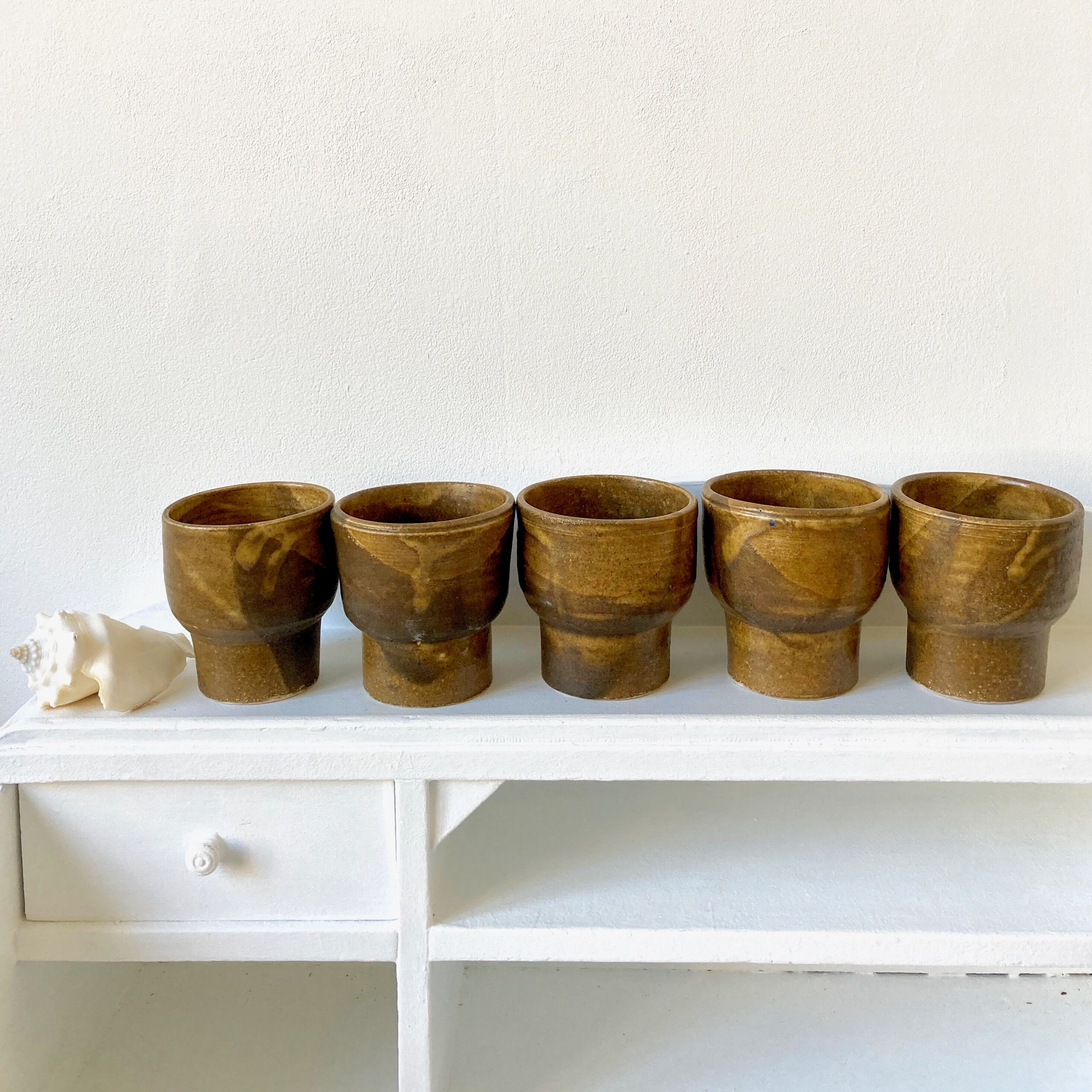 5 cups sandstone cups