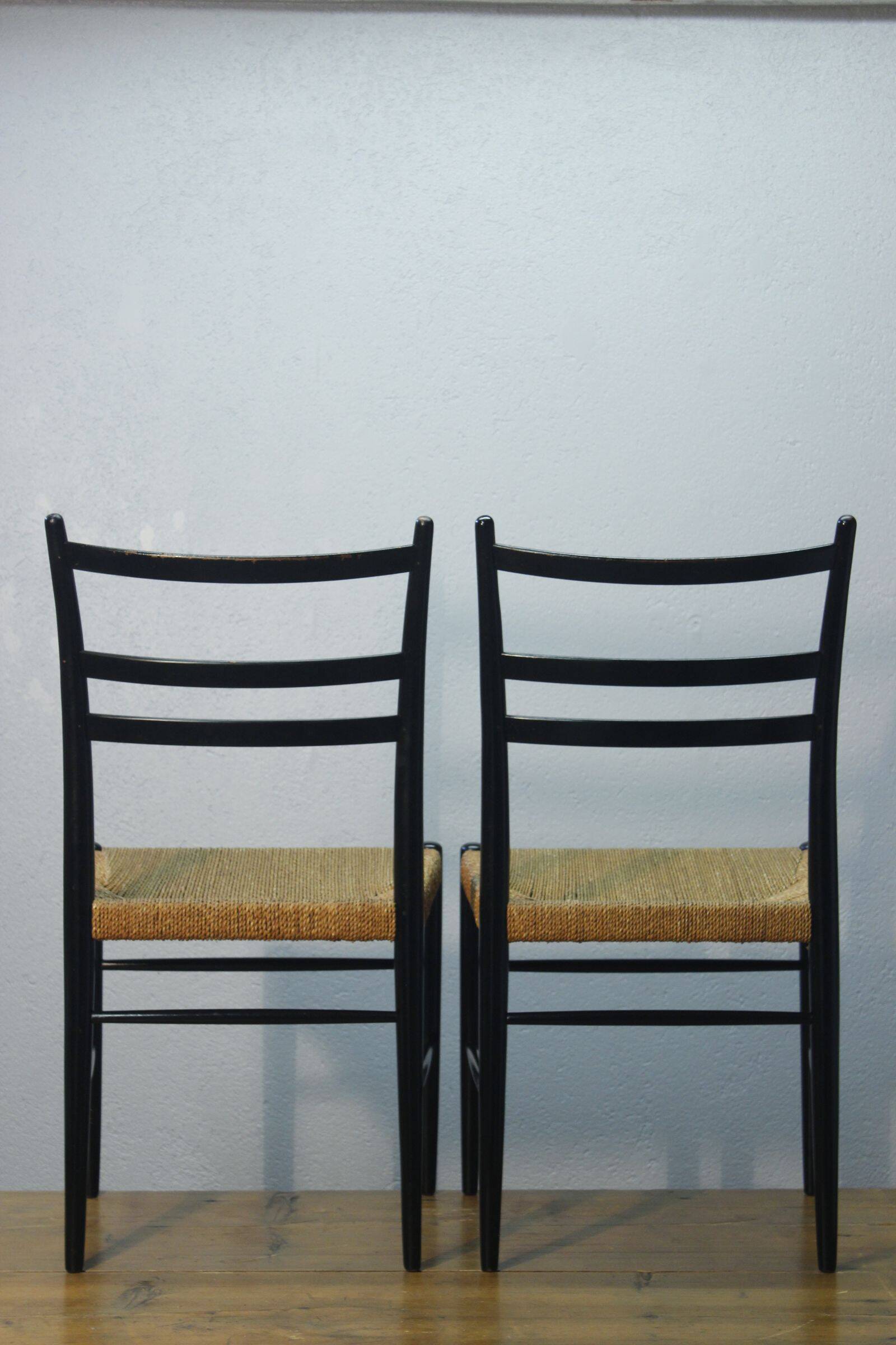 Pair of "Gracell" chairs designed by Yngve Ekström, Gemla Möbler 1950s