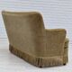 Danish velour 2 seater sofa, original condition, beech wood, 1960s