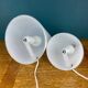 Cone table lamps Murano, Italy, 1970s, set of 2