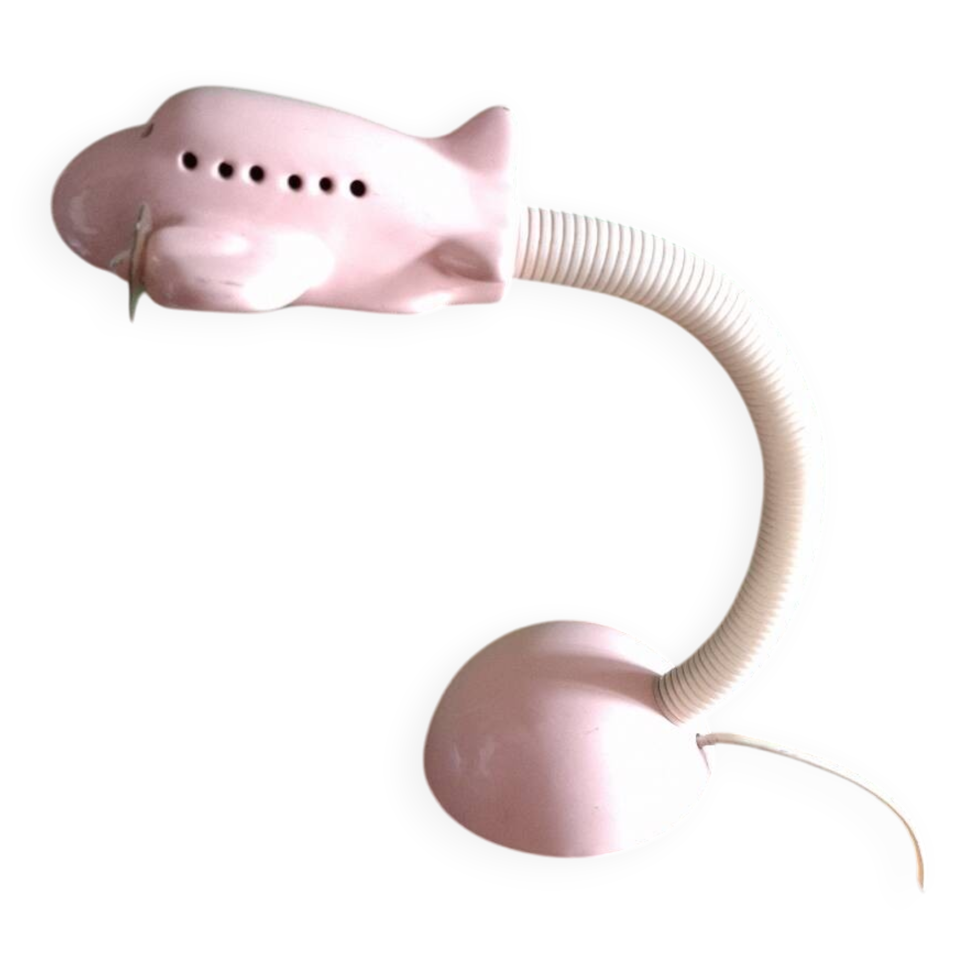 Ceramic airplane lamp