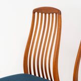 Ensemble de 4 chaises de salle à manger par Kai Kristiansen pour Schou Andersen