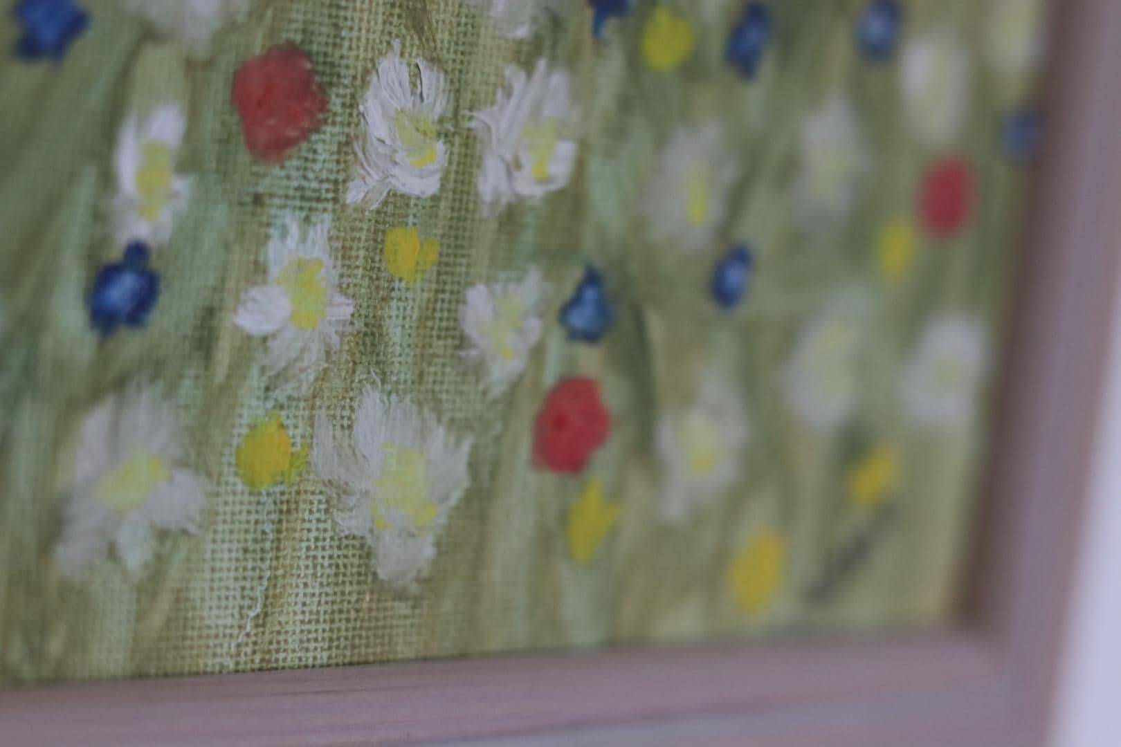 Nature morte de fleurs des champs