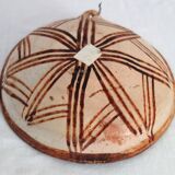 Old traditional pottery dish from the Rif, Morocco