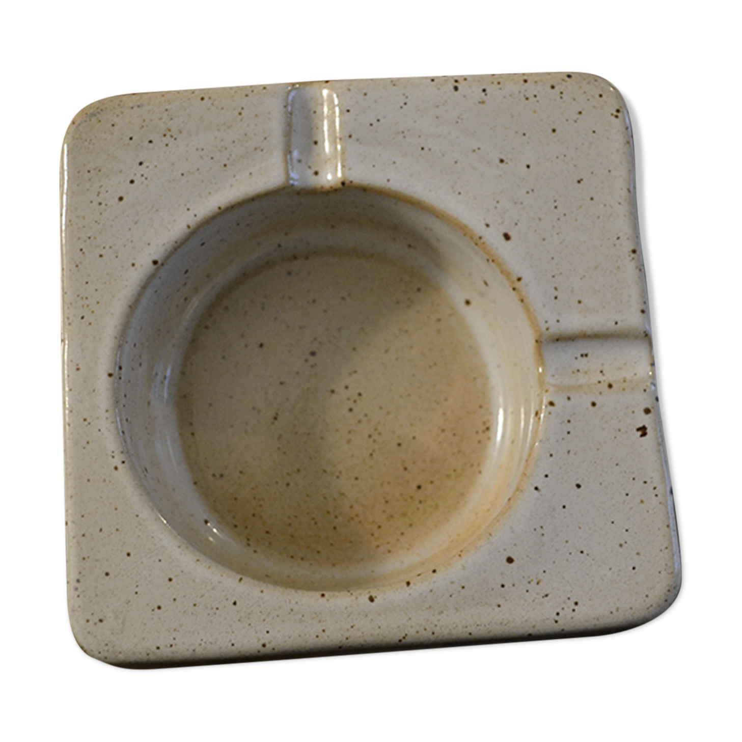 Square ashtray sandstone of the marsh