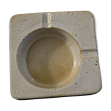 Square ashtray sandstone of the marsh