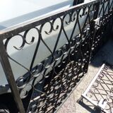 Wrought iron gate
