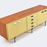 Industrial Vintage Mid-Century Sideboard, Steel, 1960s