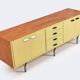 Industrial Vintage Mid-Century Sideboard, Steel, 1960s