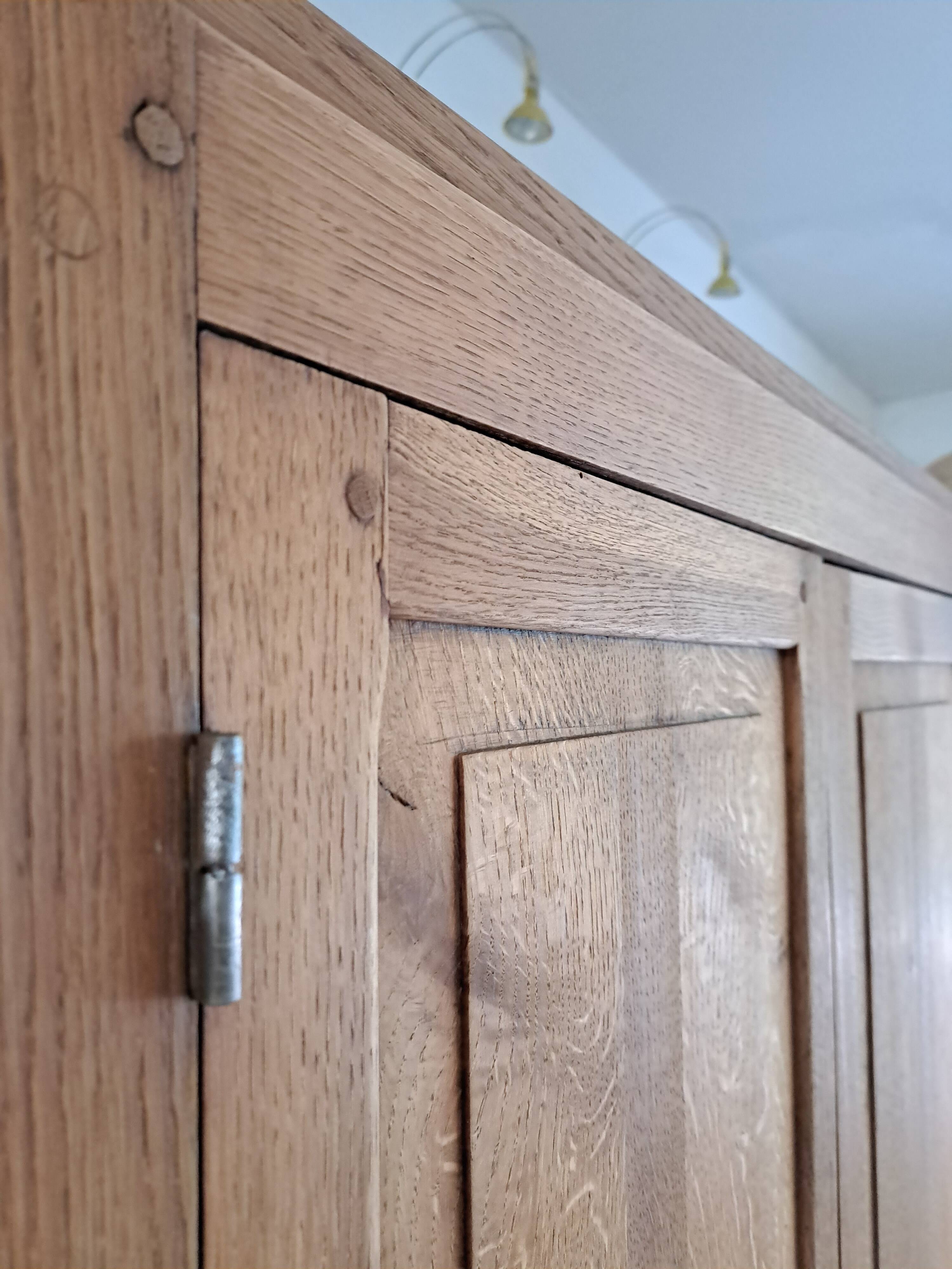 Parisian oak wardrobe