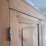 Parisian oak wardrobe