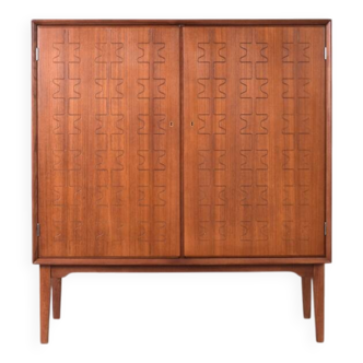 Mid-Century Teak Highboard by Rastad & Relling for Eidsfjord Møbelfabrikk,