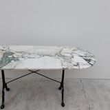 Bistro table restaurant marble godin -1m64