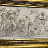 Marble bas-relief, Barbedienne Fondeur, Paris 1859