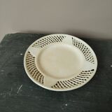 6 18th century dessert plates