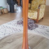 60's orange soliflore vase