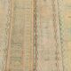 2x10 Vintage Brown & Cream Turkish Runner Rug, 80x306Cm