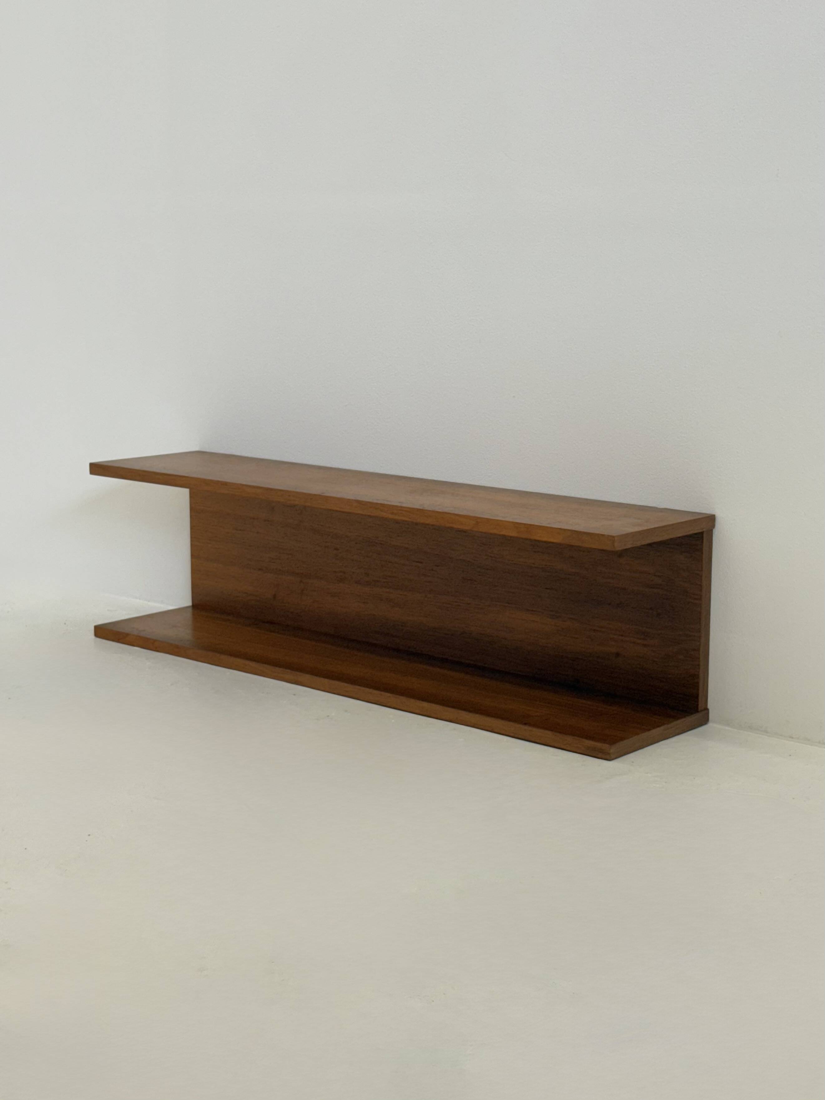 Set of two Danish Teak Wall Shelves Mid-Century
