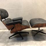 Eames lounge chaise and ottoman