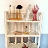 Rattan shelf