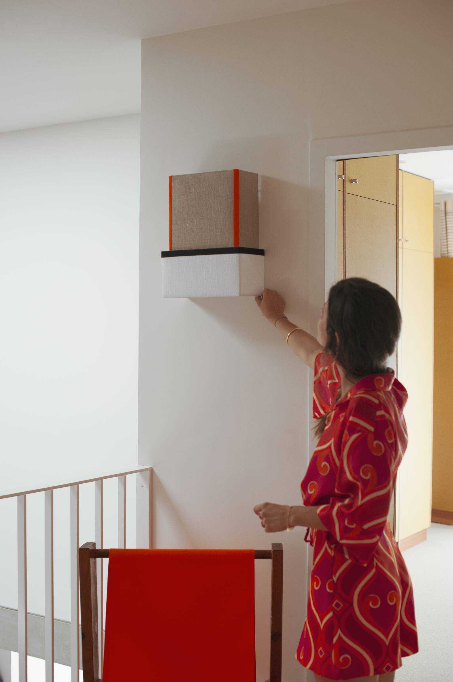 Applique Ana, années 2000, Lin, Contemporain / Angélique Delaire /