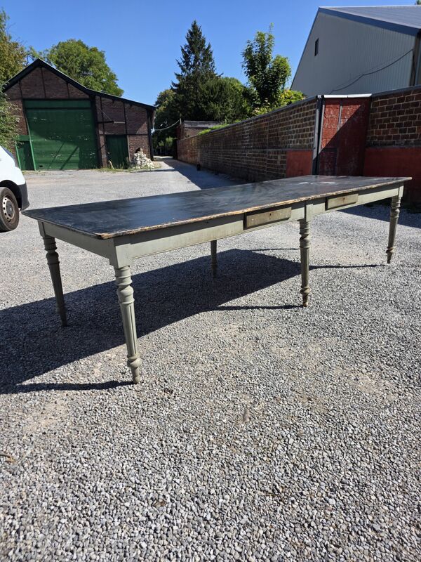 Table de ferme ancienne,  300 × 108cm
