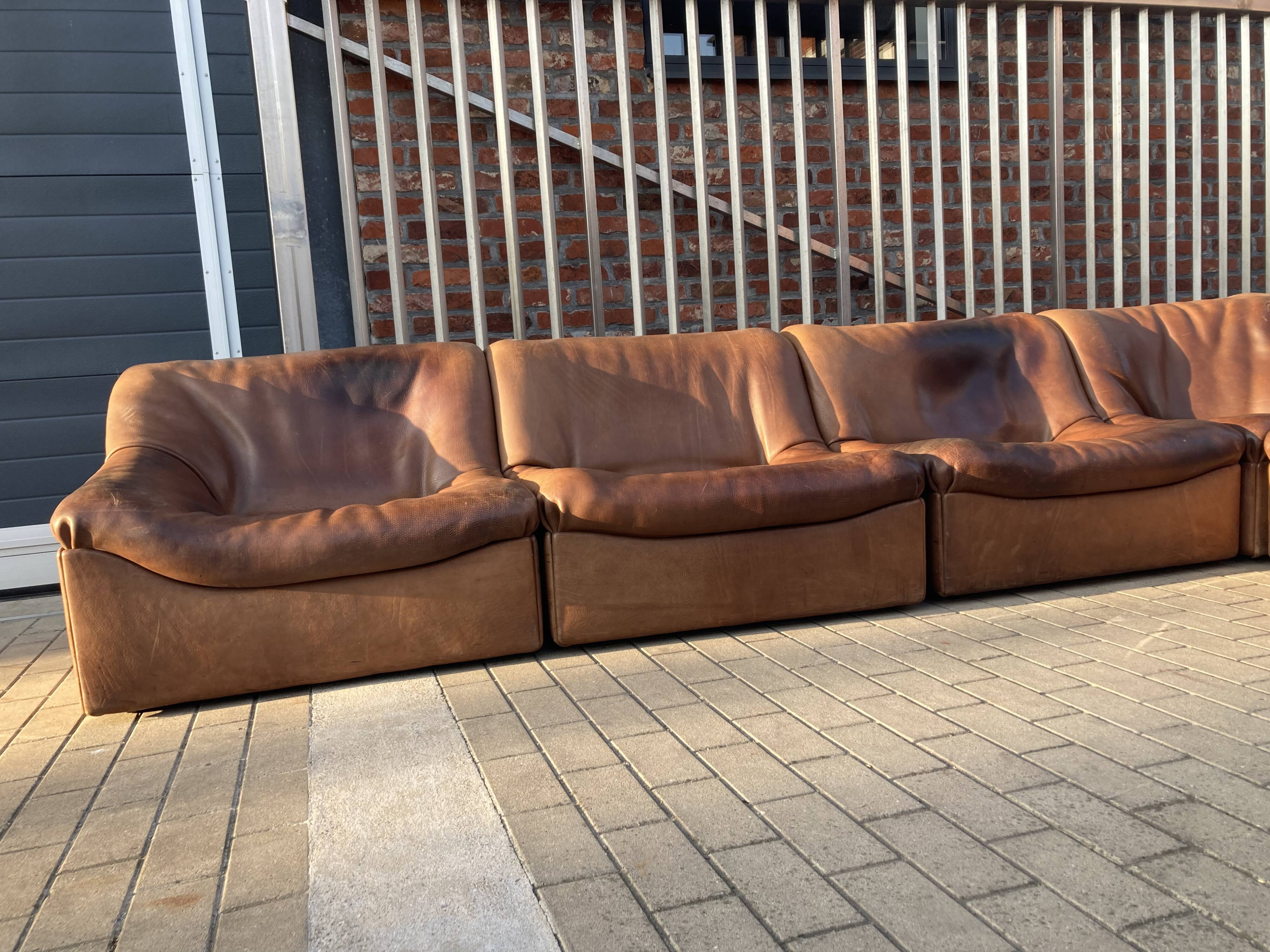 Modular corner seating De Sede Ds46