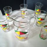 Orange service Screen-printed décor