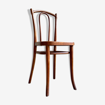 Chair 56 in arched beech and canning by Michael Thonet for Thonet Wien