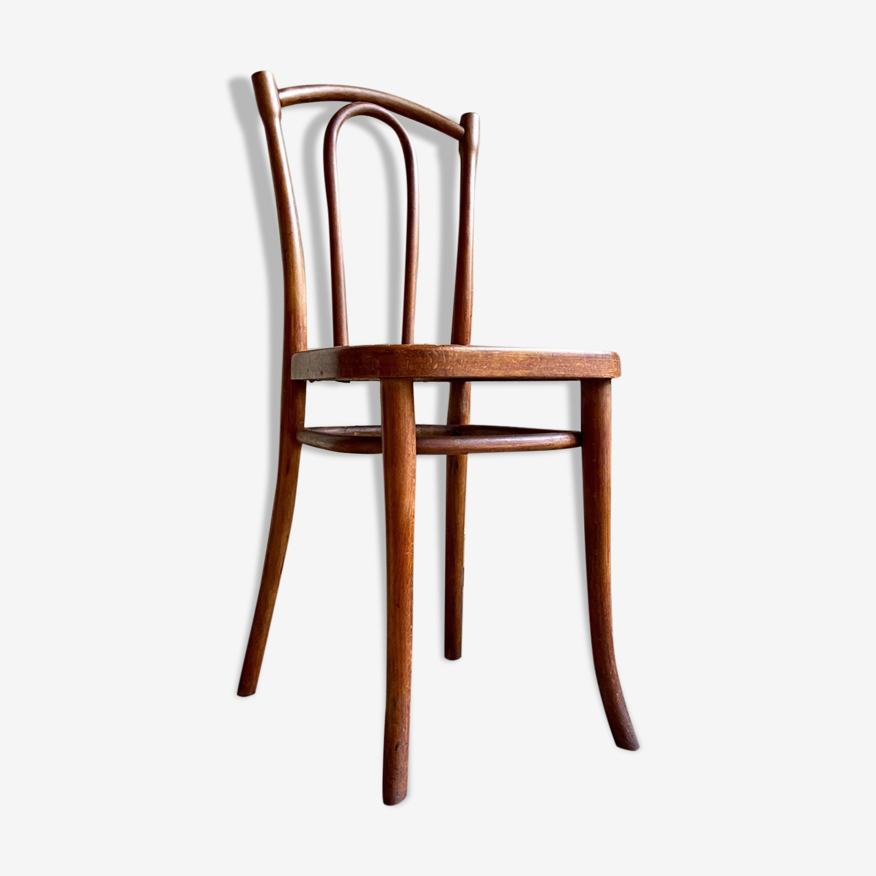Chair 56 in arched beech and canning by Michael Thonet for Thonet Wien |  Selency