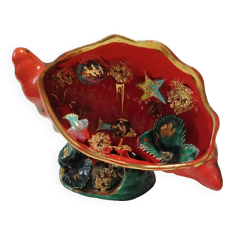 Lampe veilleuse coquillage de Vallauris