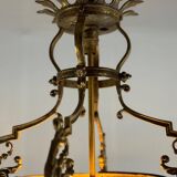 Bronze lantern in Napoléon III style circa 1900