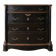 Napoleon III black and brass commode