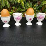Set of 4 porcelain shells
