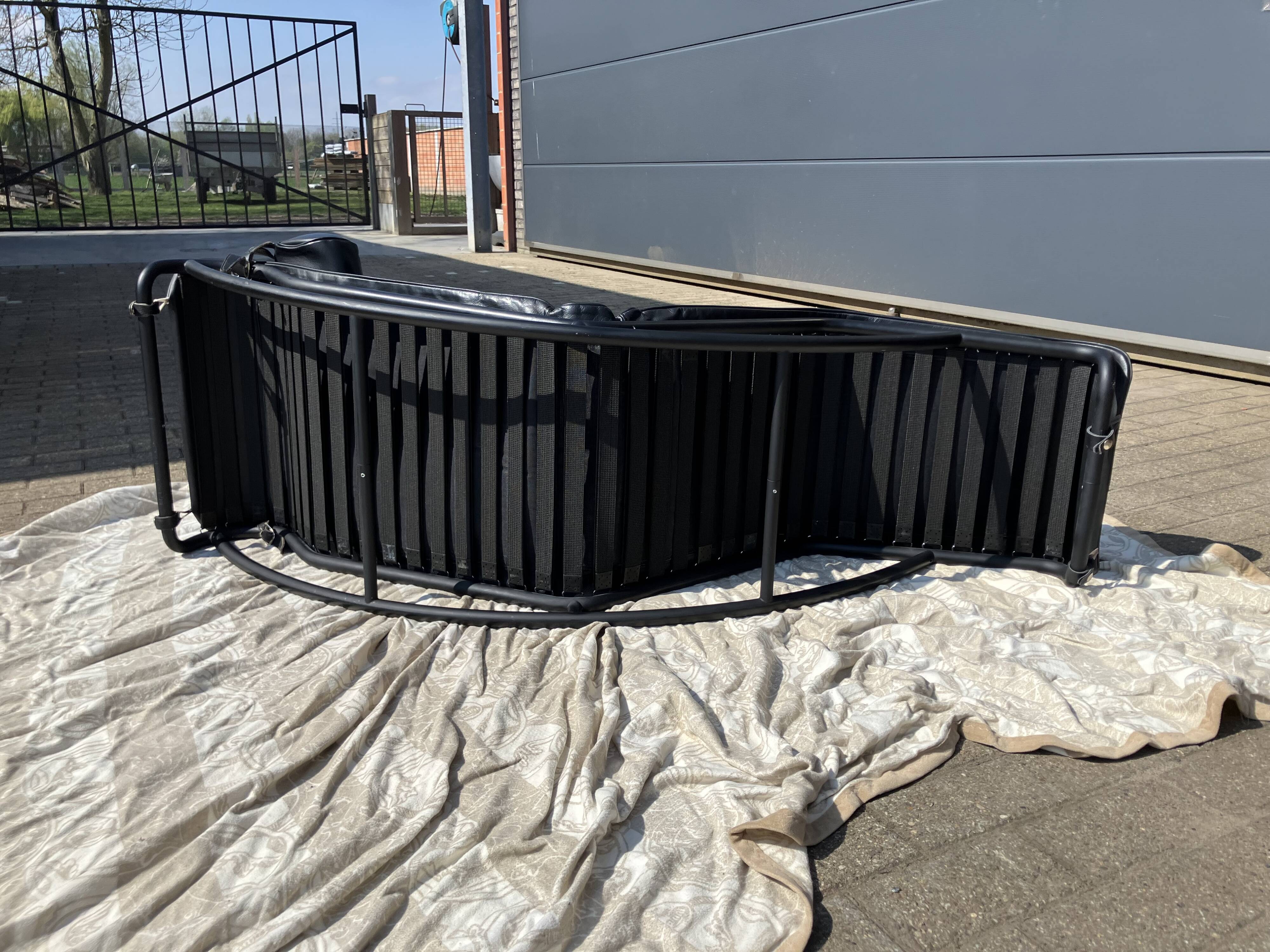 Originele Cassina Le Corbusier Lc4 Black on Black, Bijna als new!