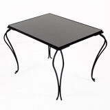 Table fer forgé années 50