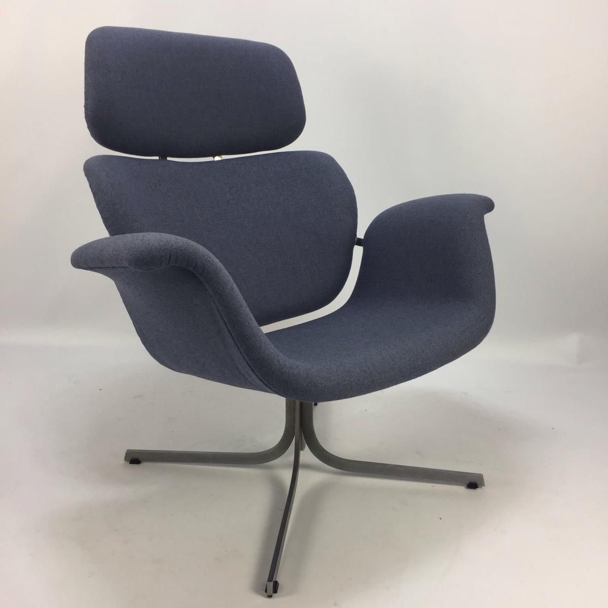 Tulip Chair with Ottoman by Pierre Paulin for Artifort 1960