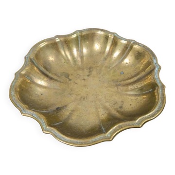Antique brass catchall