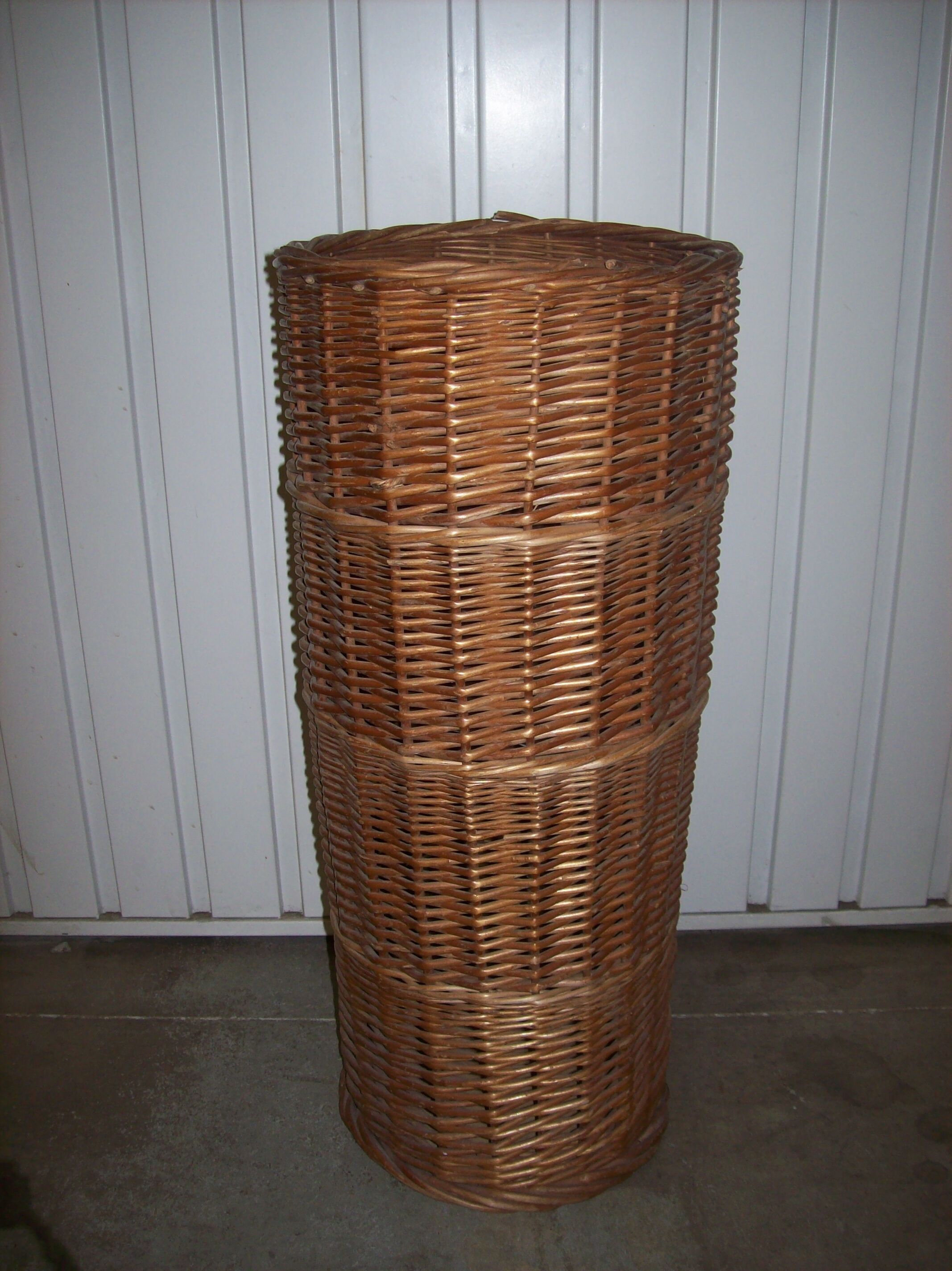 Porte parapluie en osier