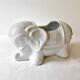 Elephant ceramic cache-pot / planter