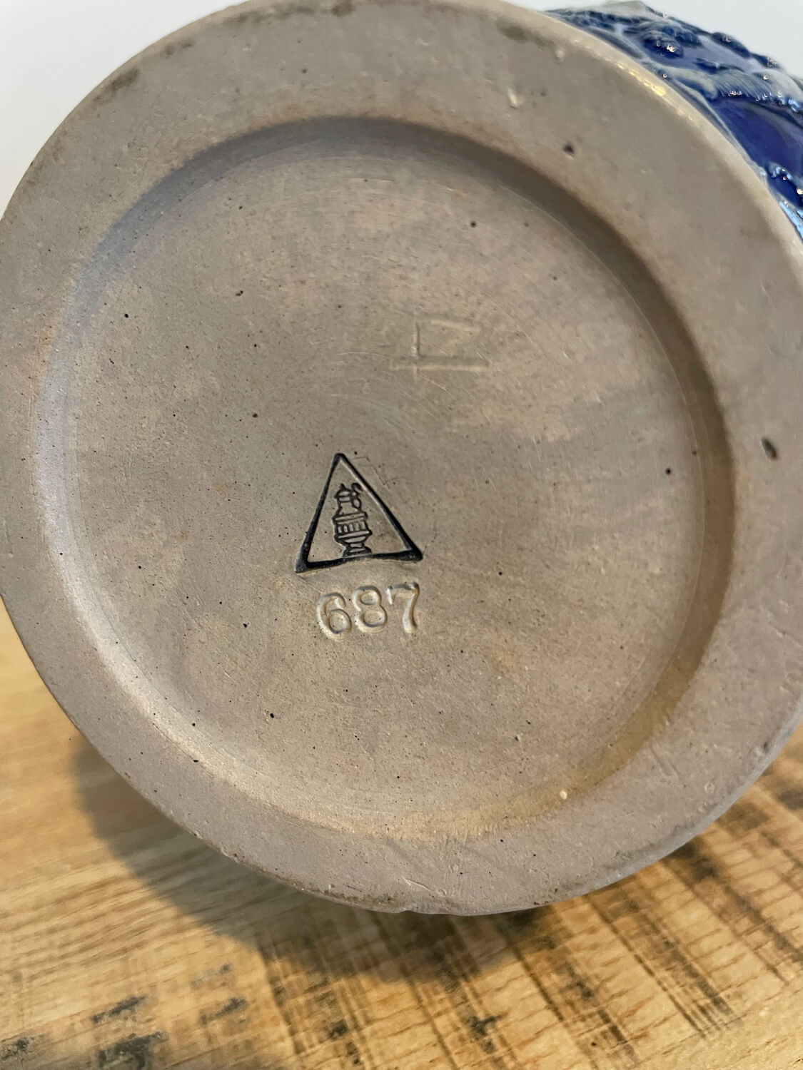 Westerwald stoneware jug — Reinhold Hanke Manufacture