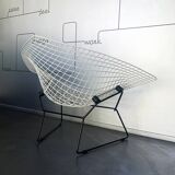 Big Diamond armchair, Harry Bertoia for Knoll International, 1950s-60s, restored