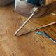 Paire de lampes esprit « Eye-ball » en métal