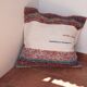 Housse de coussin artisanale - tissée main