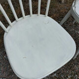 Pair of Baumann bistro chairs