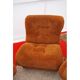 Set de 4 fauteuils vintage et pouf vintage