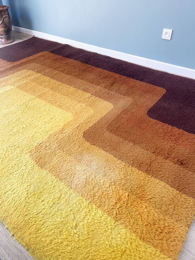 Vintage Louis De Poortere rug "Summertime" – 1970s