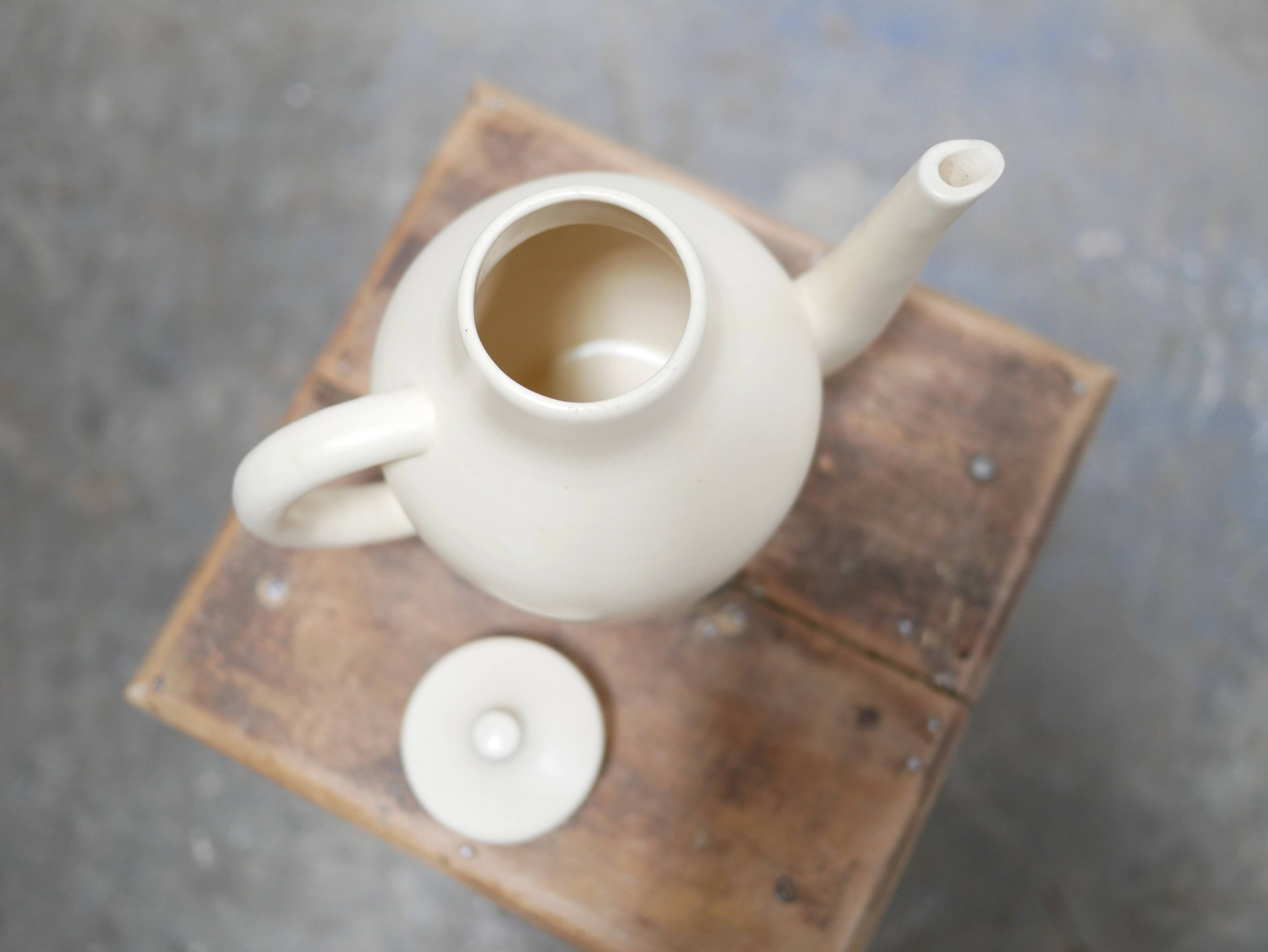 Vintage ceramic coffee pot by Le Pot de Terre
