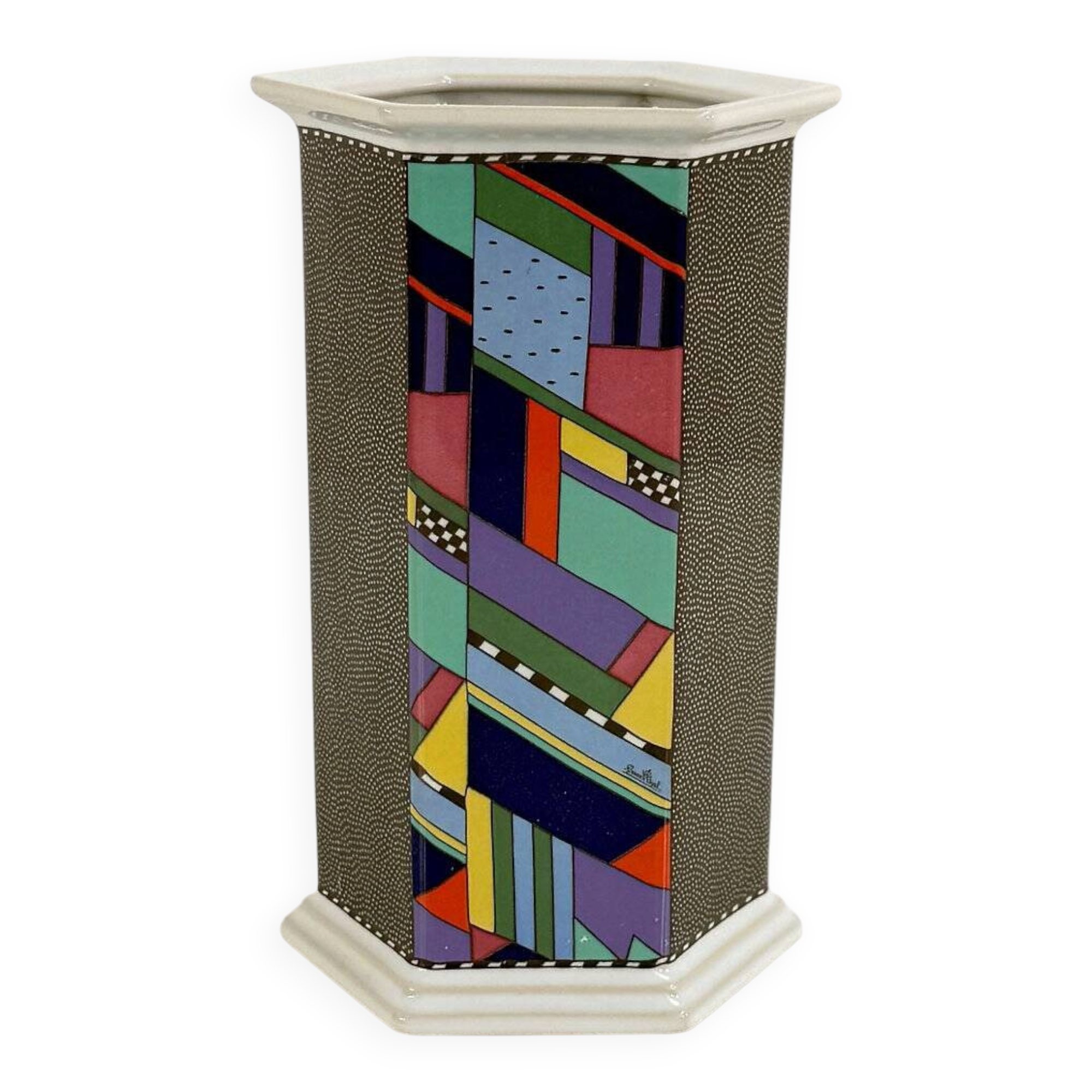 Vase Scenario Metropol by Barbara Brenner for Rosenthal, 1990
